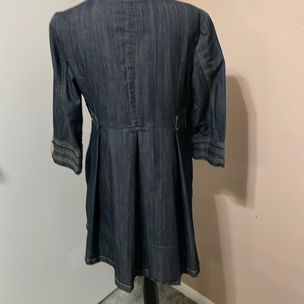 Baccini Women's Dark Blue Denim Jacket - Picture 5 of 8